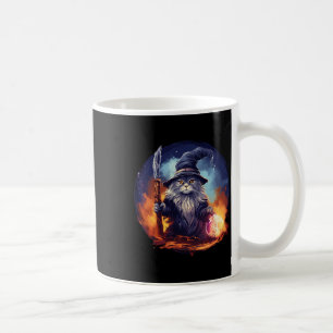 Taza De Café Asistente para encantar a hechiceros de felina mág