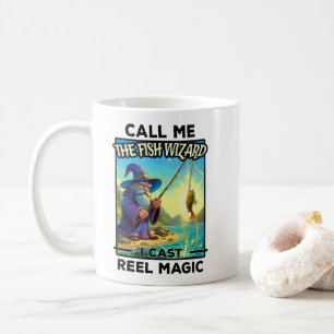 Taza De Café Asistente para pesca de fantasía - Reel Magic