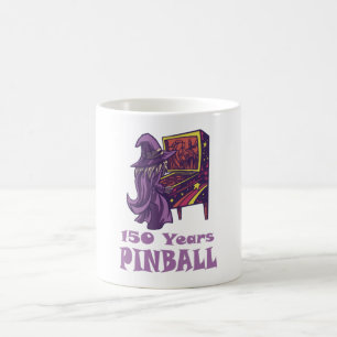 Taza De Café Asistente para pinball de 150 años Cumpleaños de A