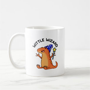 Taza De Café Asistente para testigos Funny Lizard Puns