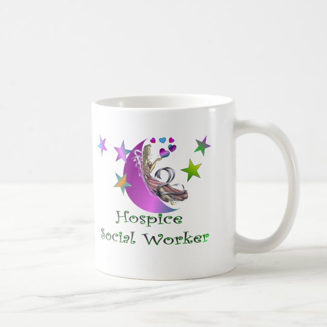 Taza De Café Asistente social del hospicio (Derecha)