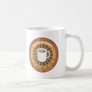 Taza De Café Asistente social inmediato