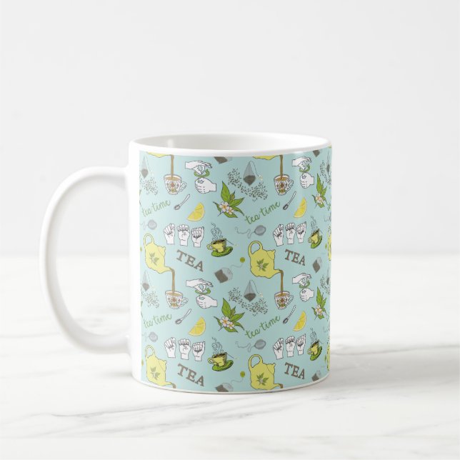 Taza De Café ASL Tea Mug (Izquierda)