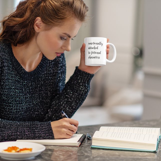 Taza De Café Asociado Emocionalmente A Los Caracteres Ficticios (Subido por el creador)