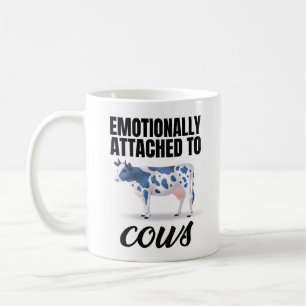 Taza De Café Asociado Emocionalmente A Vacas