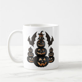 Taza De Café Asombrosa Lechuza Asombrosa Sentada En La Parte Su