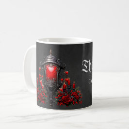 Taza De Café Asombrosas rojas y diseño de puertas