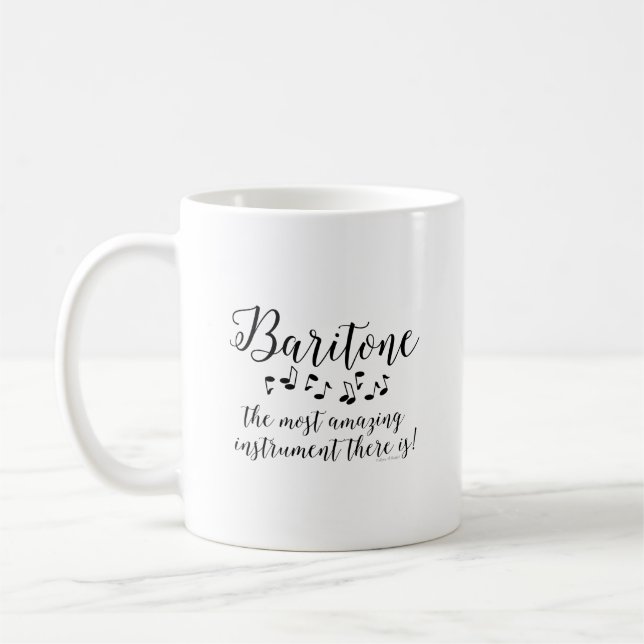 Taza De Café Asombroso Baritone (Izquierda)