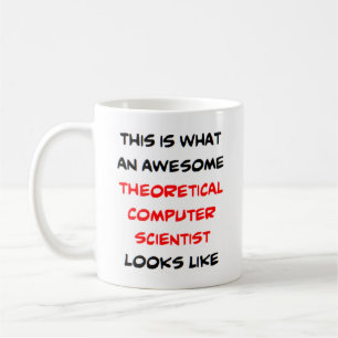 Taza De Café asombroso experto en informática teórico