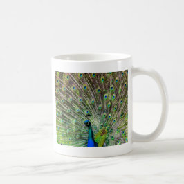 Taza De Café Asombroso Peacock y plumas accesorios de fotografí