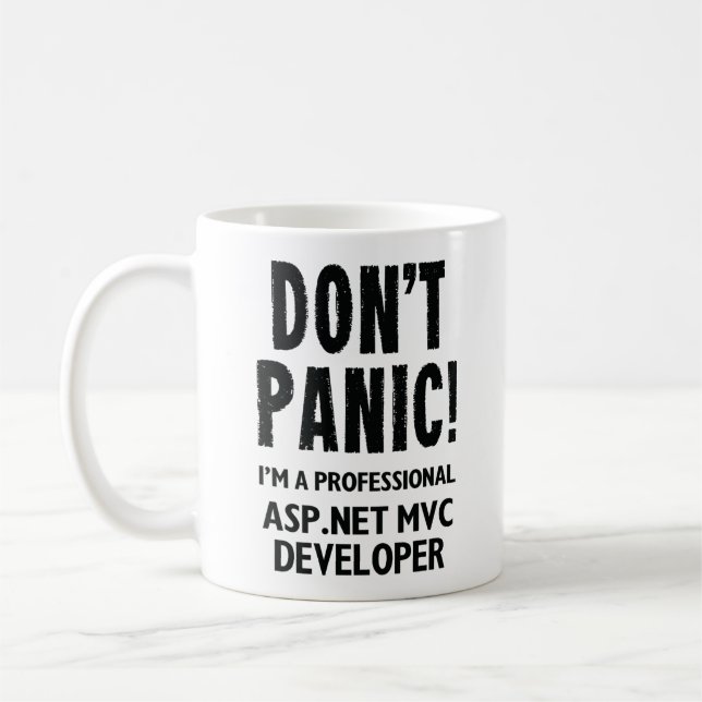 Taza De Café ASP.NET Desarrollador MVC (Izquierda)