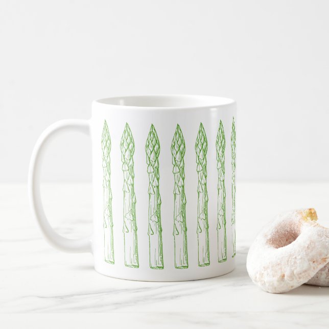 Taza De Café Asparagus mug (Con donut)