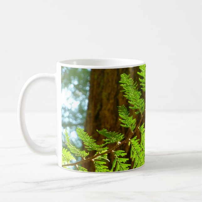 Taza De Café Aspectos destacados de un jardín botánico de secuo (Izquierda)