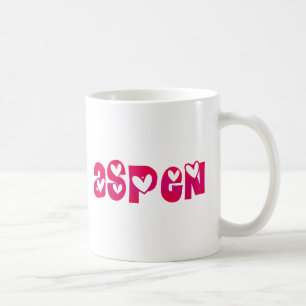 Taza De Café Aspen en el corazón