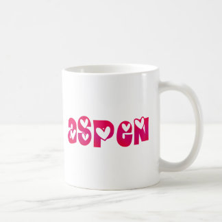 Taza De Café Aspen en el corazón