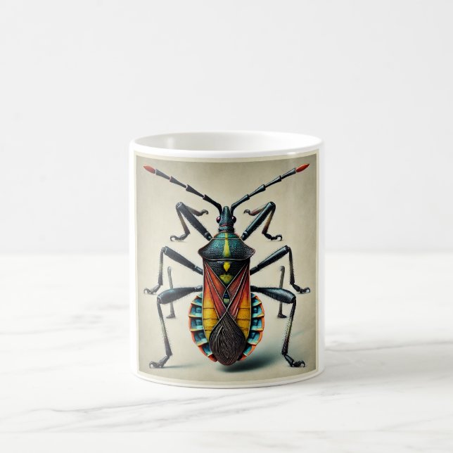 Taza De Café Assassin Bug 080824IREF201 - Watercolor (Centro)