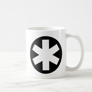 Taza De Café Asterisco - negro