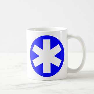Taza De Café Asterisk - Azul