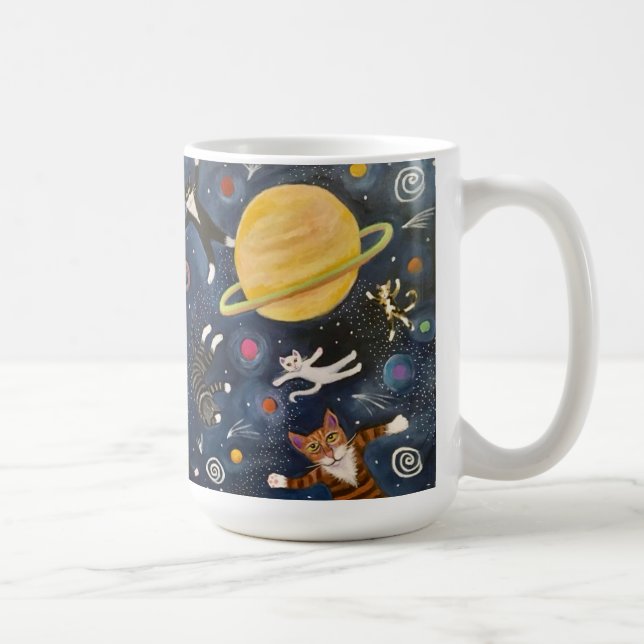 Taza De Café Astro Cats (Derecha)