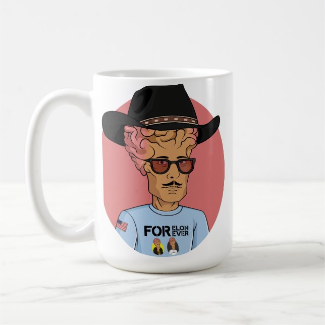 Taza De Café Astro-Cowboy Fan (Izquierda)
