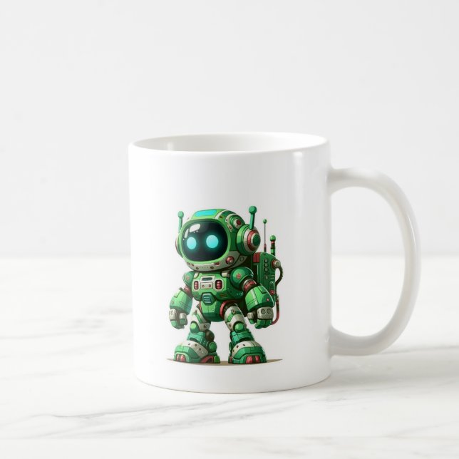 Taza De Café AstroBoy Green (Derecha)