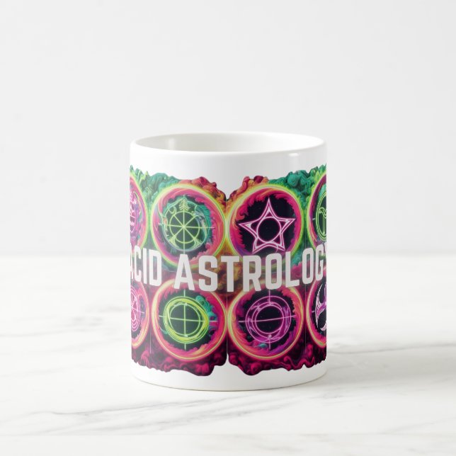 Taza De Café Astrología ácida - Signos estelares (Centro)