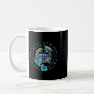 Taza De Café Astrología Cáncer Rótulo Zodiaco Horoscopio