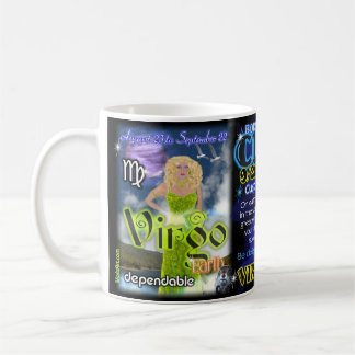 Taza De Café Astrología del cambio de signo del libra del virgo