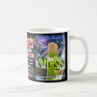 Taza De Café Astrología del cambio de signo del virgo de Leo