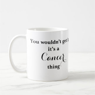 Taza De Café Astrología del cáncer Zodiac Funny Mug