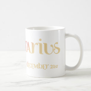Taza De Café Astrología Sagittarius Zodiac d1 Mug