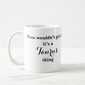 Taza De Café Astrología Taurus Zodiac Funny Mug