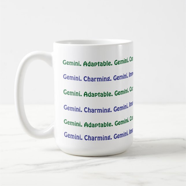 Taza De Café AstroloME Gemini Coffee Mug (Izquierda)