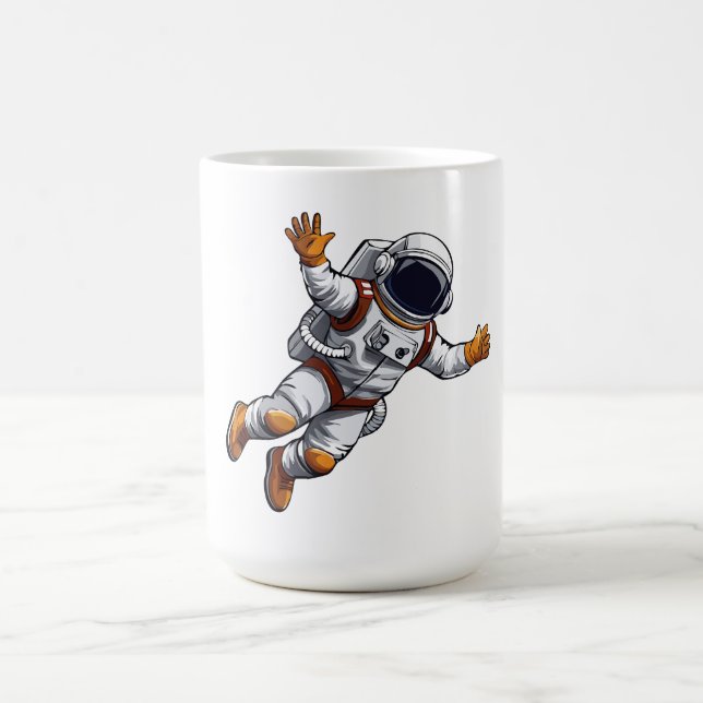 Taza De Café Astronaut in space (Centro)