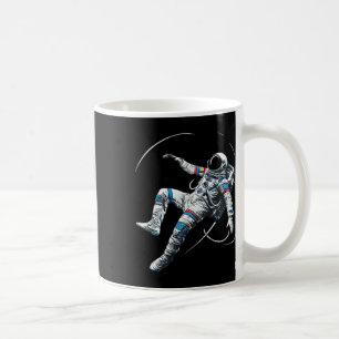 Taza De Café Astronaut Muay Thai Boxeo Karate Kickboxing Marti