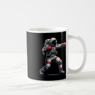 Taza De Café Astronaut Muay Thai Boxeo Kickboxing Niños Hombres