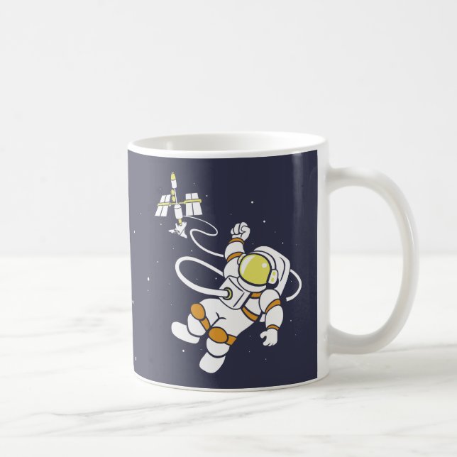Taza De Café Astronauta (Derecha)