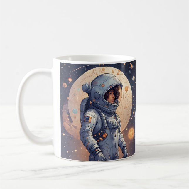 Taza De Café astronauta (Izquierda)