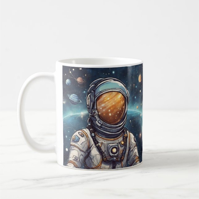 Taza De Café astronauta (Izquierda)