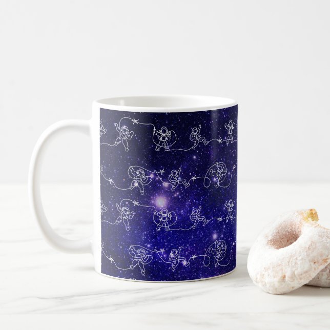 Taza De Café Astronauta (Con donut)