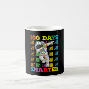 Taza De Café Astronauta 100 Días Más Inteligente 100º Día de Es