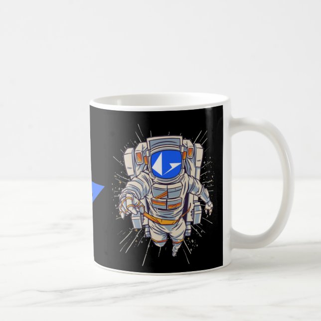 Taza De Café Astronauta a la luna (Derecha)