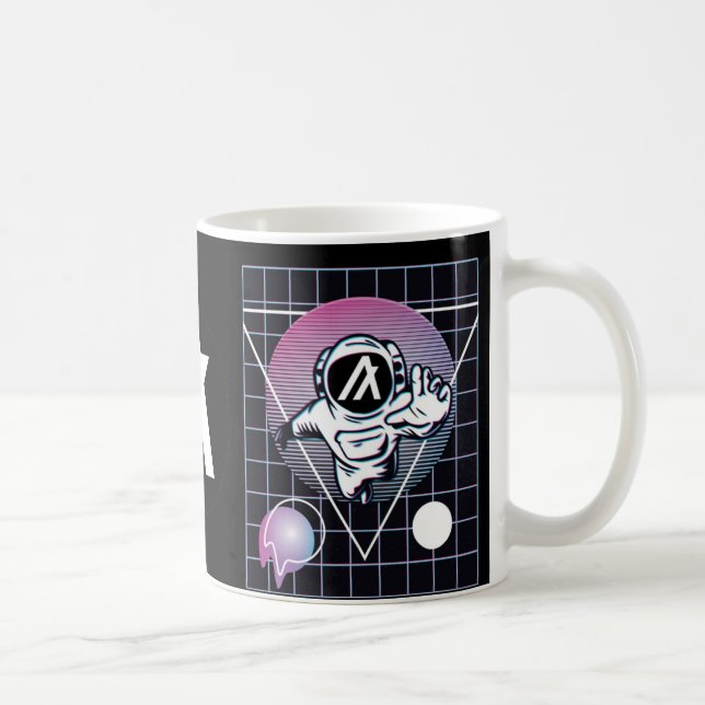 Taza De Café Astronauta Algorand Crypto (Derecha)