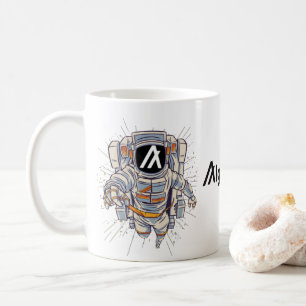 Taza De Café Astronauta Algorand Crypto