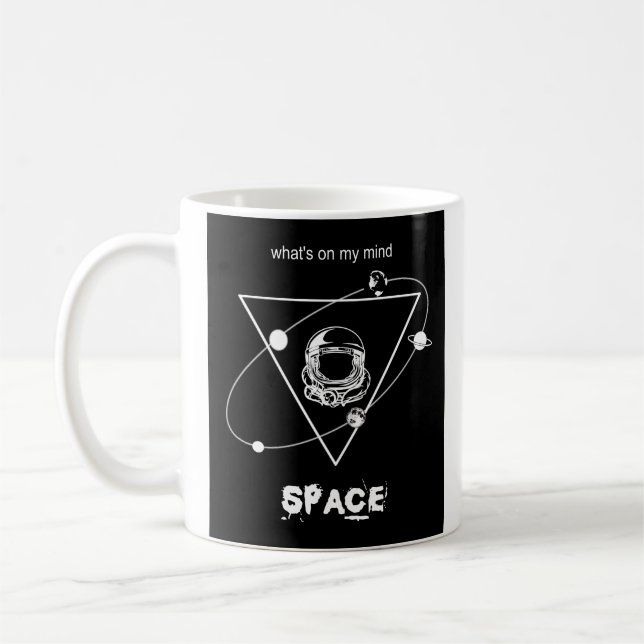 Taza De Café astronauta de casco (Izquierda)