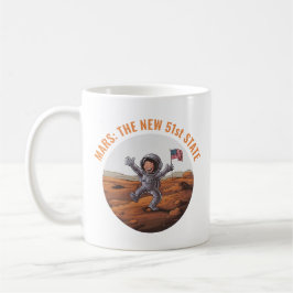 Taza De Café Astronauta en Marte