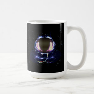 Taza De Café Astronauta fractal