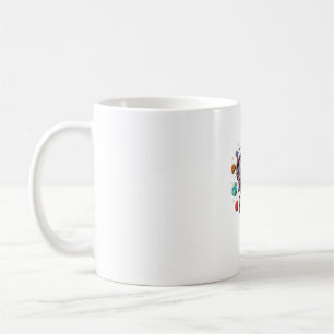 Taza De Café Astronauta Moo Deng Dabbing En La Galaxia Cosmica 