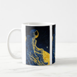 Taza De Café Astronauta mujer