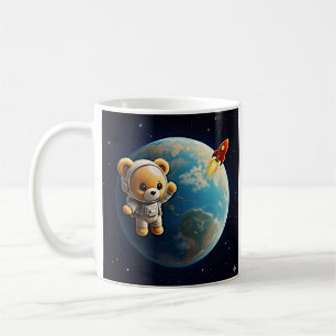 Taza De Café Astronauta Teddy